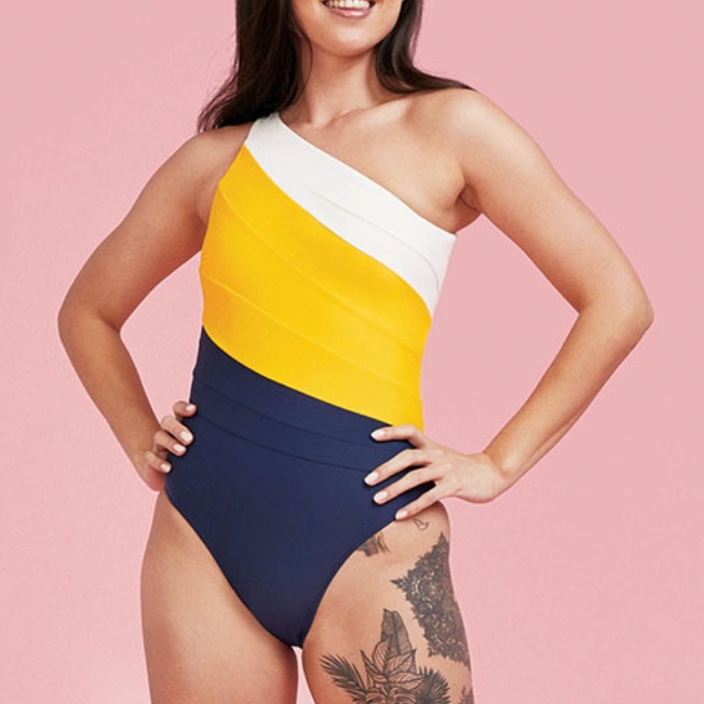 Summersalt Sidestroke One Piece Swimsuit- New
